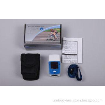 Handheld Fingertip Oxygen Pulse Oximeter For Family , Hospi